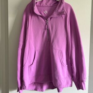 Lululemon Scuba Oversized Funnel-Neck Half Zip